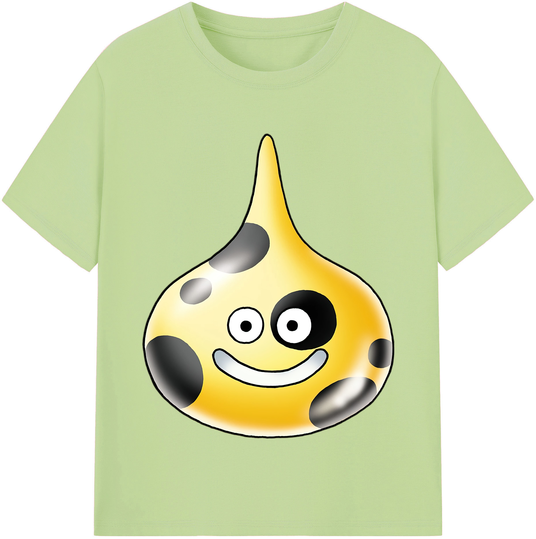 （画像用） ドラゴンクエスト Doragon Kuesuto Dragon Quest 綿100％半袖Tシャツ（フロントプリント）